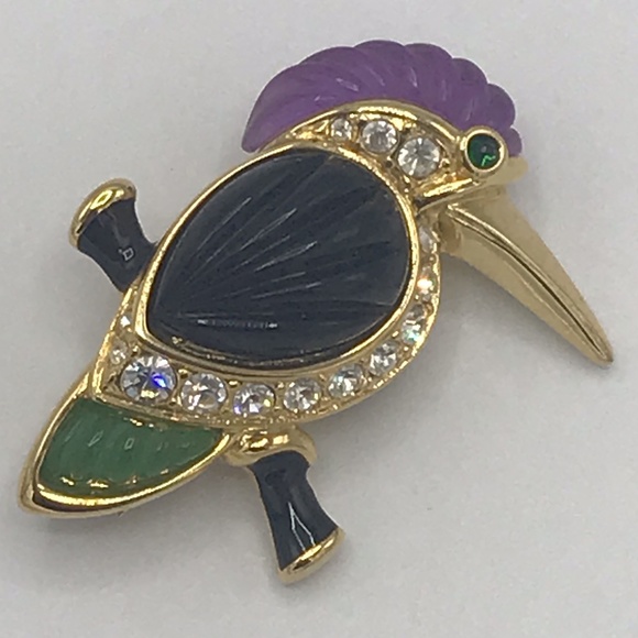 Kenneth Jay Lane Jewelry - Kenneth Jay Lane Toucan Pin